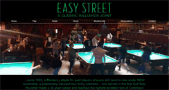 Desktop Screenshot of easystreetbilliards.com